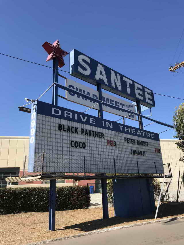 Santee Drive-In - 2018 Photo (newer photo)